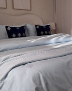 Parure « Evoria » en housse de couette (Bleu)