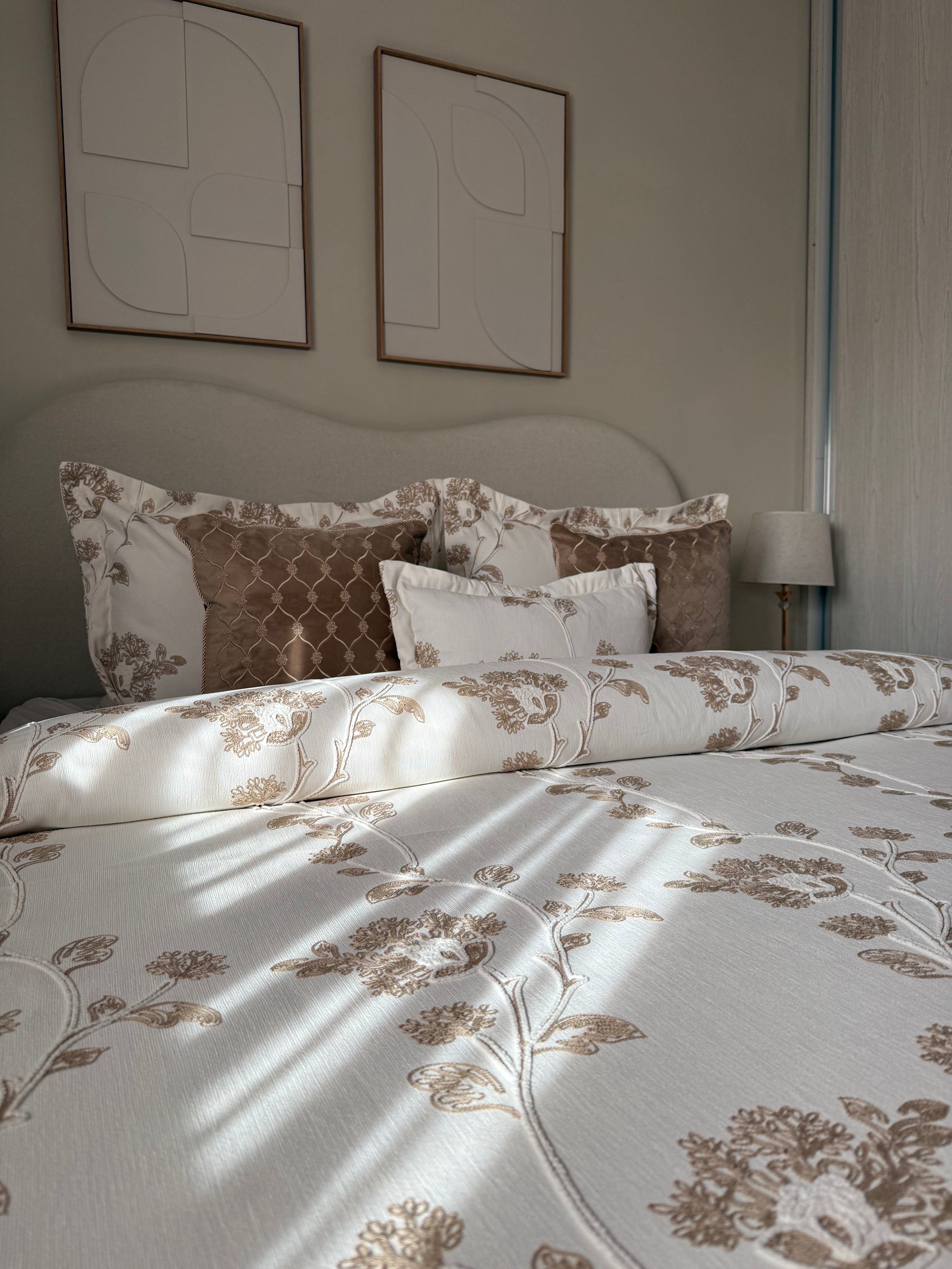 Couvre lit "Venesia" en piqué royal