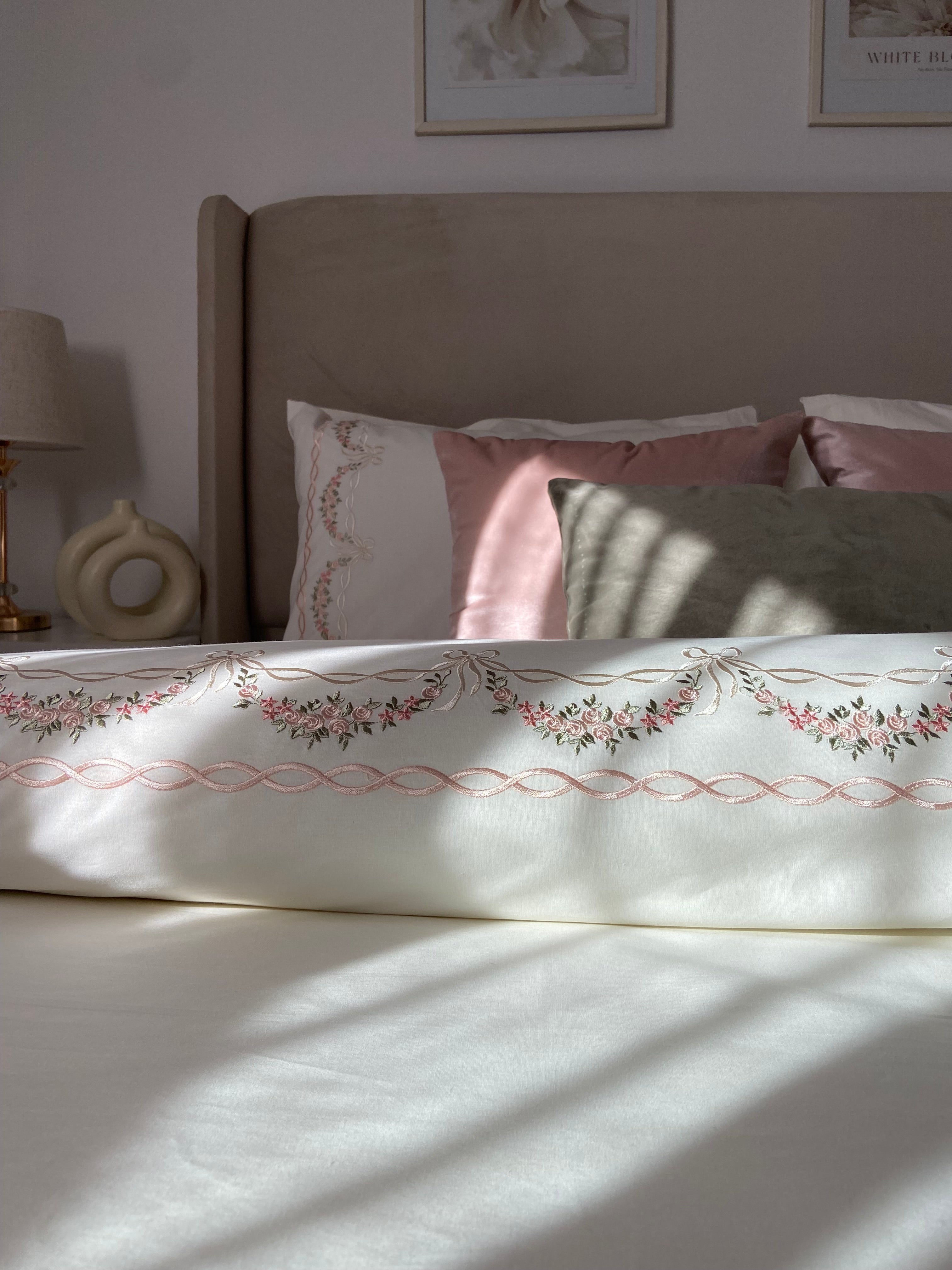 Parure "Mélodie" en Drap Plat