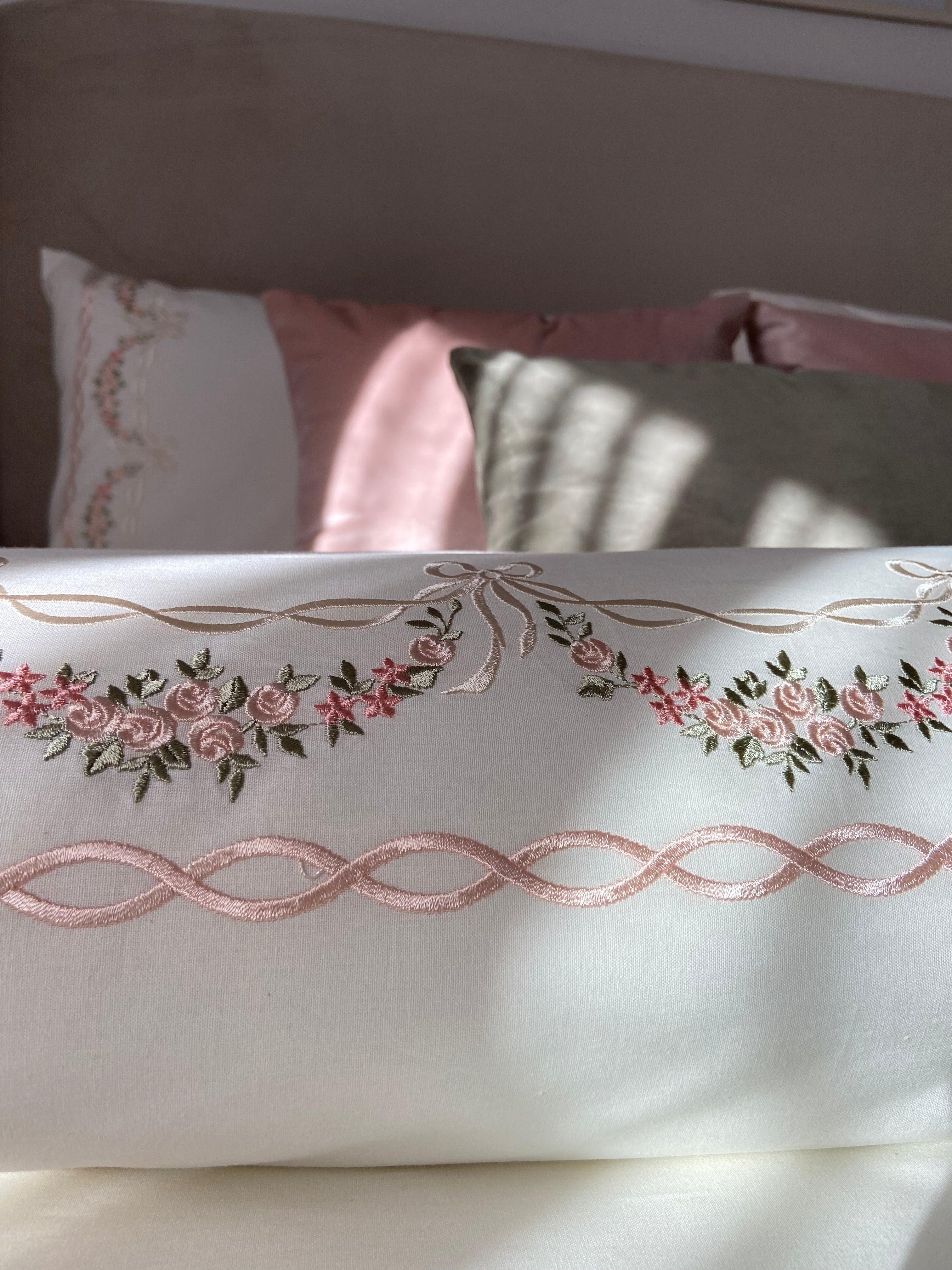 Parure "Mélodie" en Drap Plat