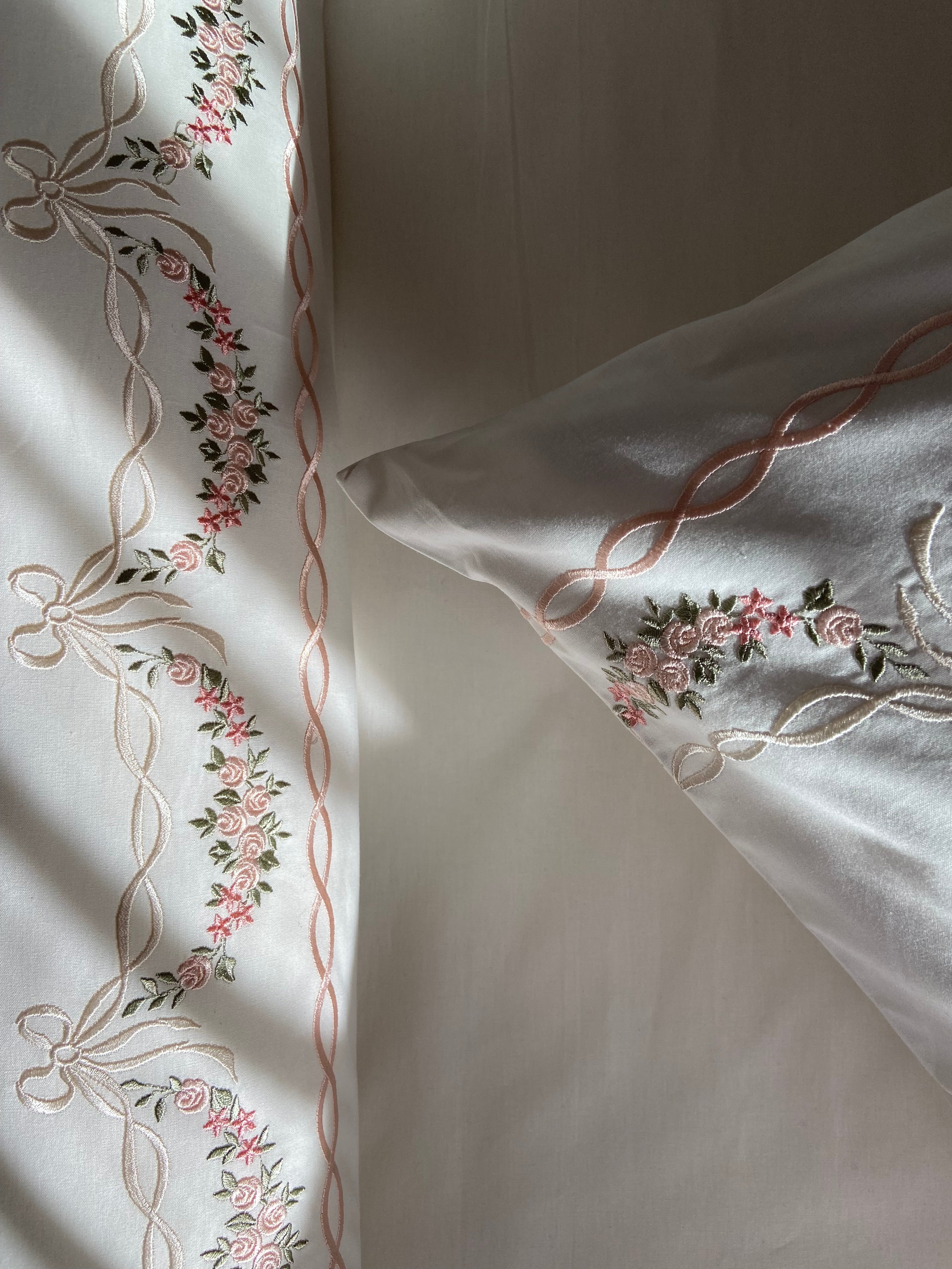 Parure "Mélodie" en Drap Plat