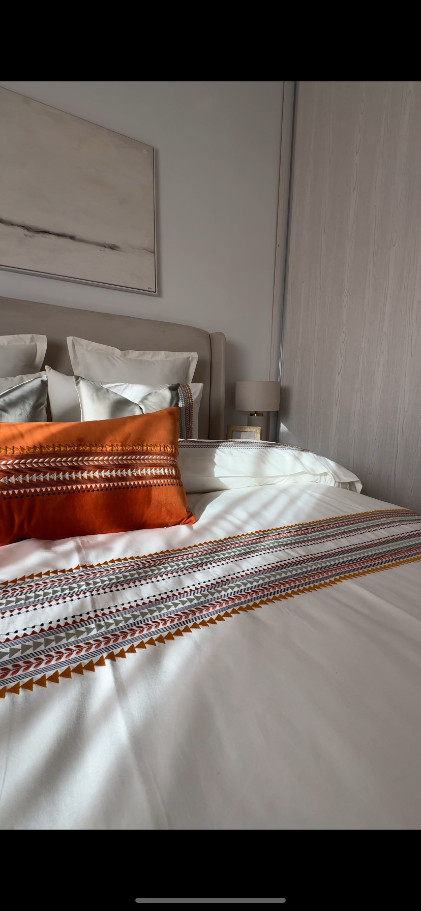 Parure Camélia en Housse de Couette